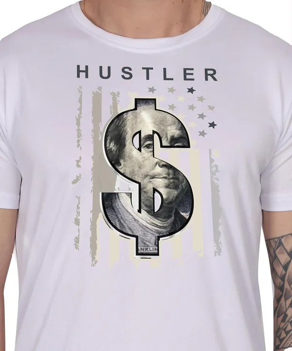 White_Cotton_Printed_Crew_Neck_Half_Sleeve_T-Shirt_For_Men
