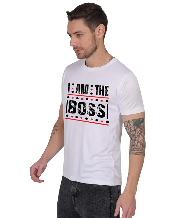 White_Cotton_Printed_Crew_Neck_Half_Sleeve_T-Shirt_For_Men