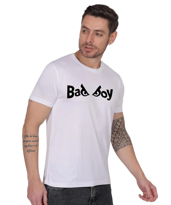 White_Cotton_Printed_Crew_Neck_Half_Sleeve_T-Shirt_For_Men