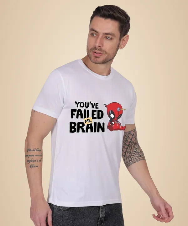 White_Cotton_Printed_Crew_Neck_Half_Sleeve_T-Shirt_For_Men