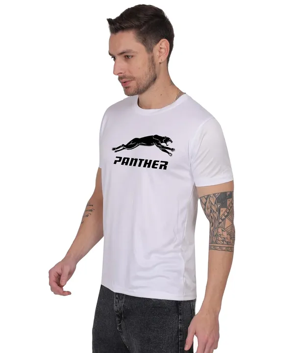 White_Cotton_Printed_Crew_Neck_Half_Sleeve_T-Shirt_For_Men