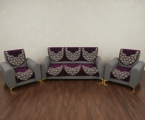 Wine_Floral_Pattern_Velvet_Slip_Sofa_Cover_(5_Seater)_(Pack_Of_6)