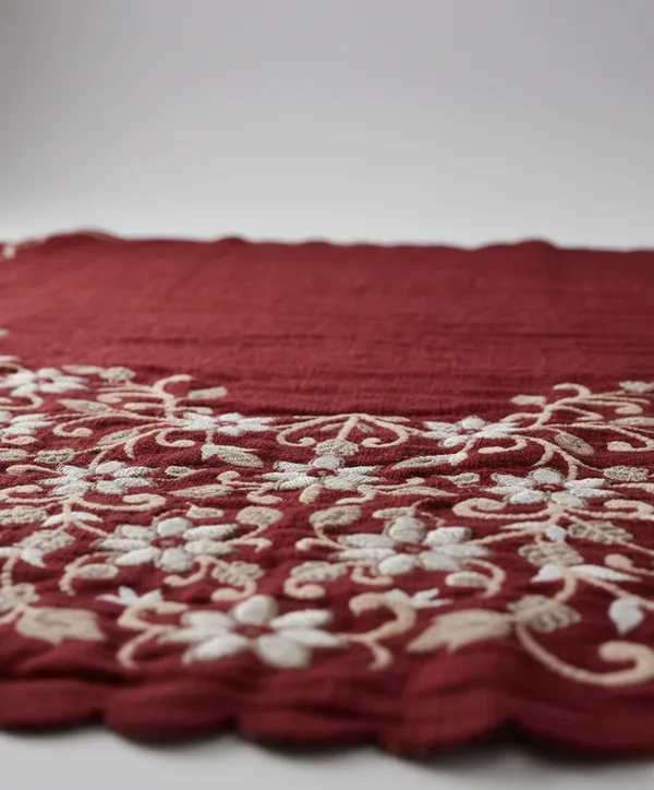 Maroon_Floral_Pattern_Velvet_Slip_Sofa_Cover_(5_Seater)_(Pack_Of_6)