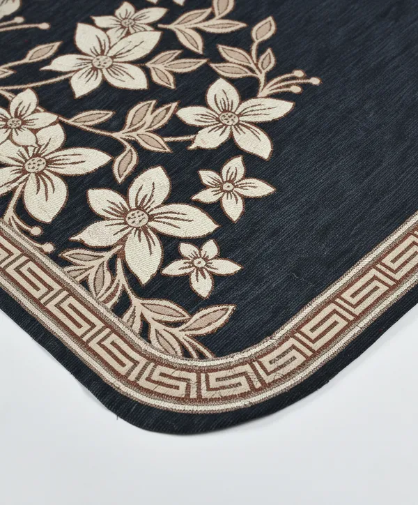 Grey_Floral_Pattern_Velvet_Slip_Sofa_Cover_(5_Seater)_(Pack_Of_6)