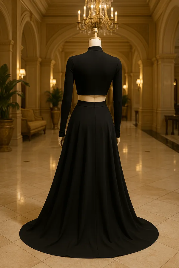 Black_Party_Wear_Co-Ord_For_Women