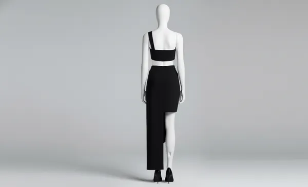 Black_Scuba_Party_Wear_Gown_For_Women