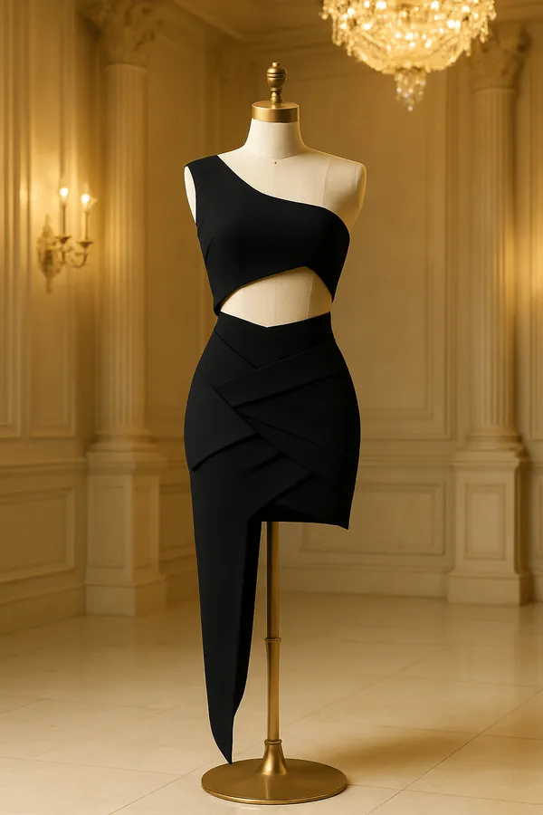 Black_Scuba_Party_Wear_Gown_For_Women