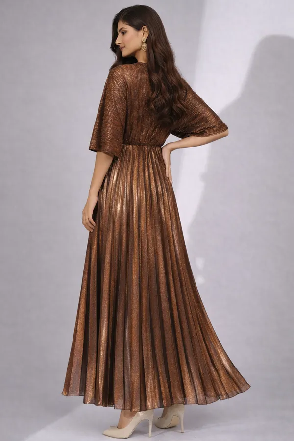 Burnished_Copper_Full_Length_Party_Wear_Dress_For_Women