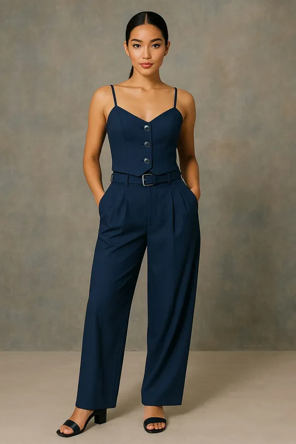 Blue_Acrylic_Party_Wear_Co-Ord_Set_For_Women