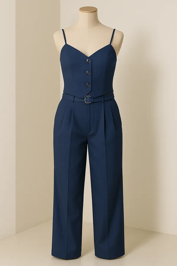 Blue_Acrylic_Party_Wear_Co-Ord_Set_For_Women