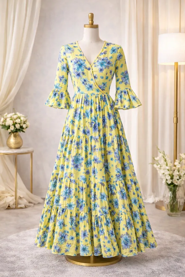 Sufiza__Dobby_Cotton_Three_Layer_Dress_with_Zardosi_Work