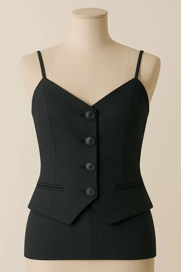 Black_Acrylic_Party_Wear_Co-Ord_Set_For_Women