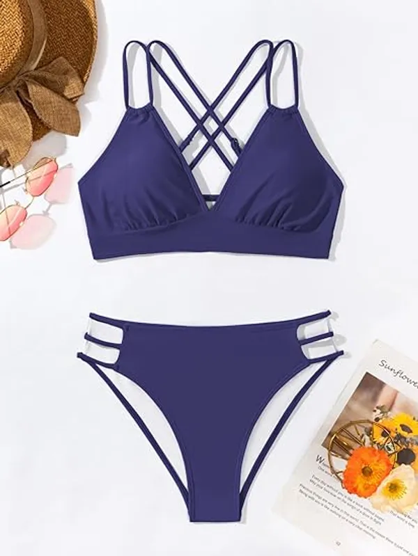 Dark_Blue_Nylon_Premium_&_Elegant_Swimsuit_For_Women