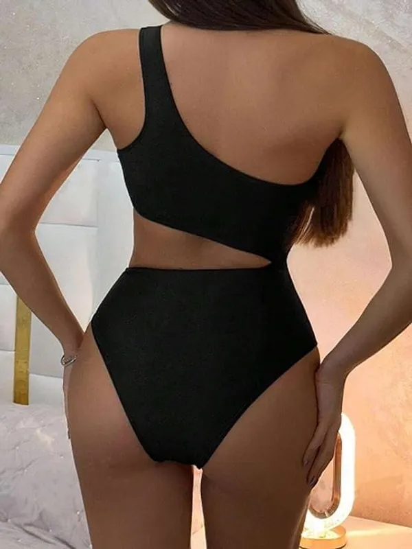 Black_&_White_Nylon_Premium_&_Elegant_Swimsuit_For_Women