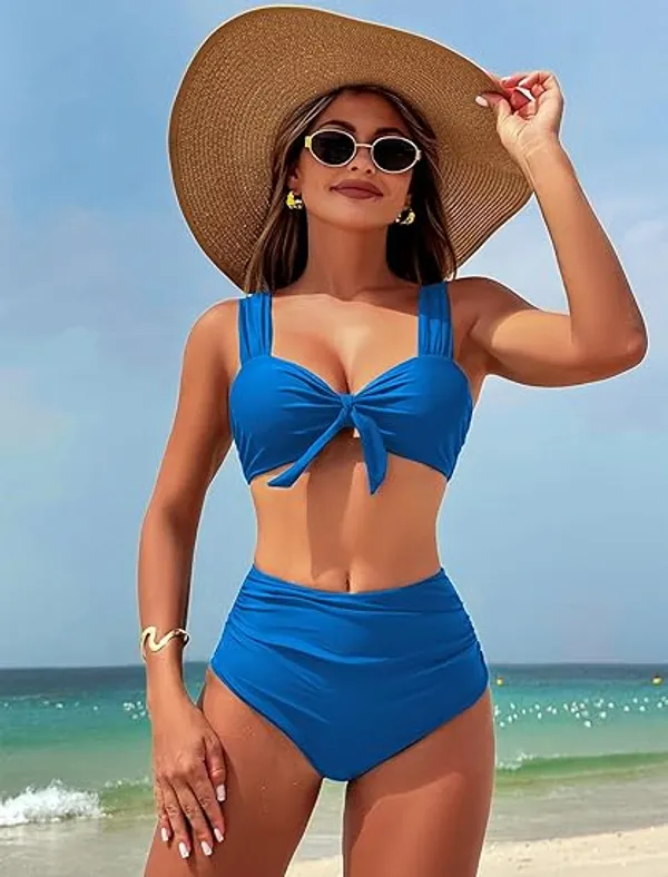 Sky_Blue_Nylon_Premium_&_Elegant_Swimsuit_For_Women