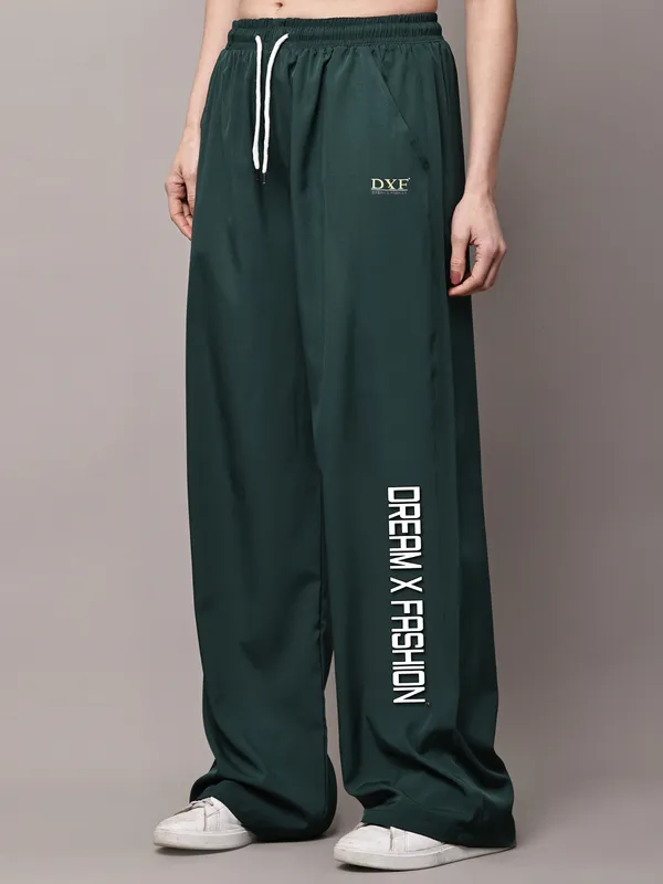 Green_NS_Lycra_Line_Track_Pant_For_Women