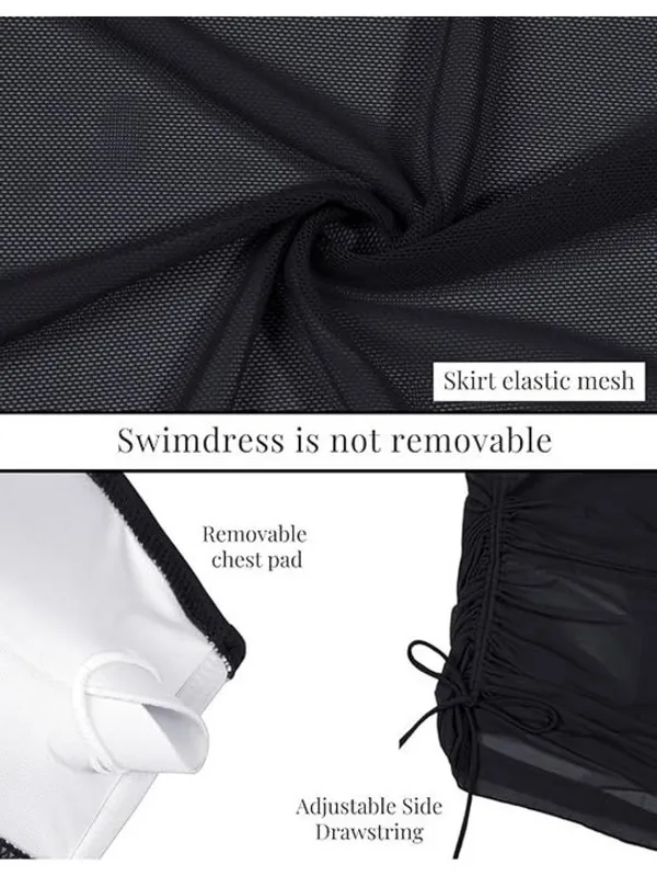 Black_Nylon_Premium_&_Elegant_Swim_Dress_For_Women