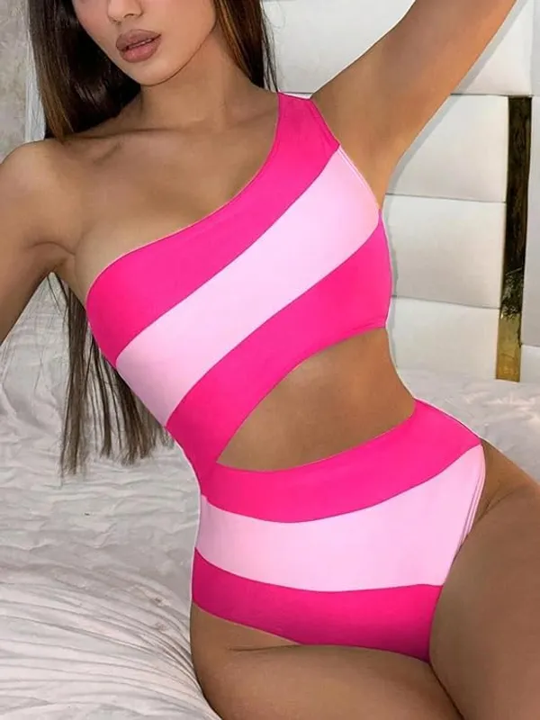 Pink_Nylon_Premium_&_Elegant_Swimsuit_For_Women