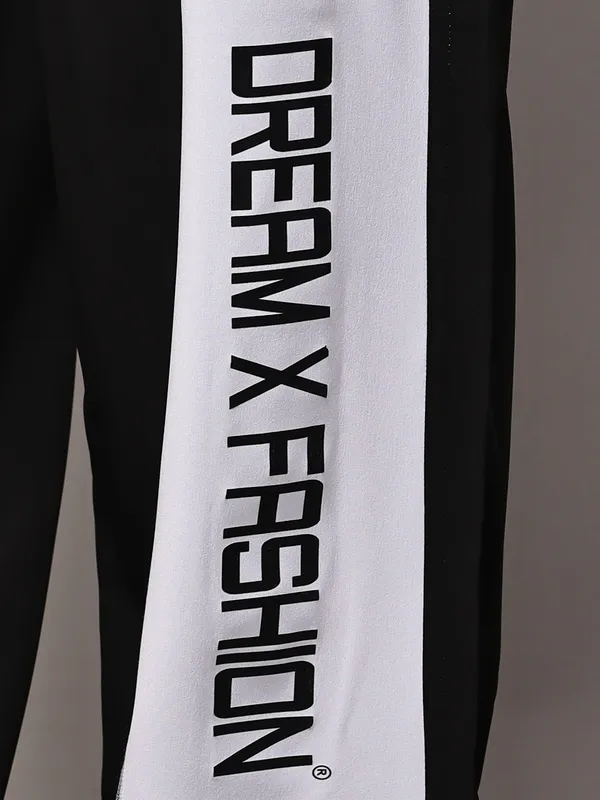 Black_NS_Lycra_Line_Track_Pant_For_Women