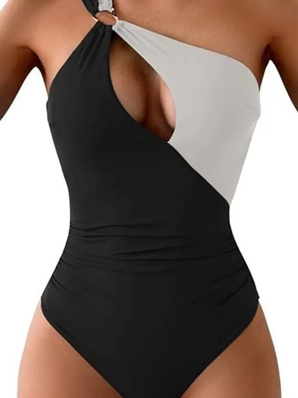 Black_&_White_Nylon_Premium_&_Elegant_Swimsuit_For_Women