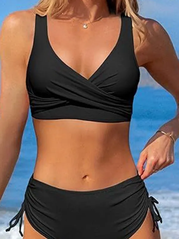 Black_Nylon_Premium_&_Elegant_Bikini_Set_For_Women