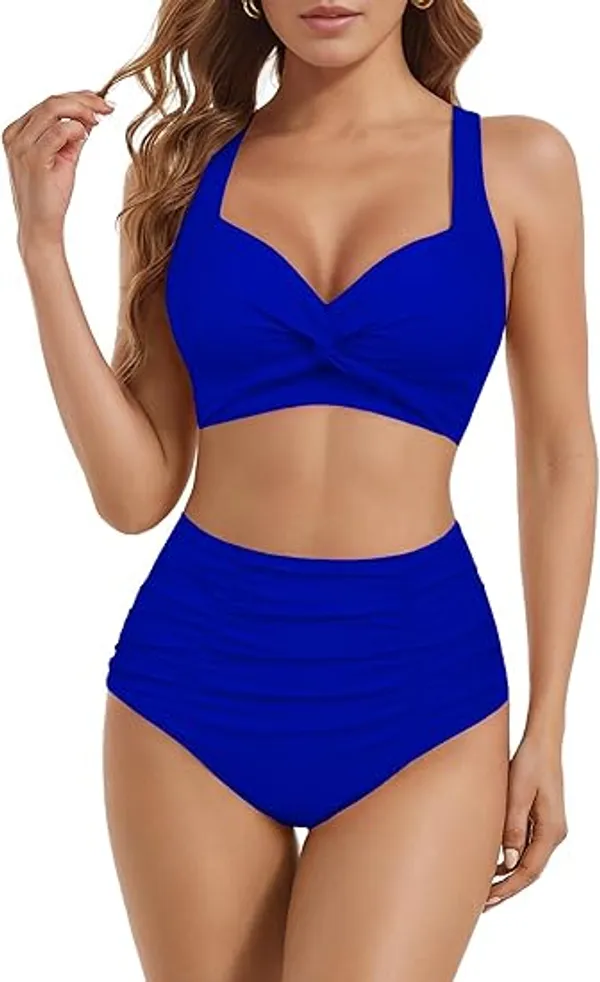 Royal_Blue_Nylon_Premium_&_Elegant_Swimsuit_For_Women