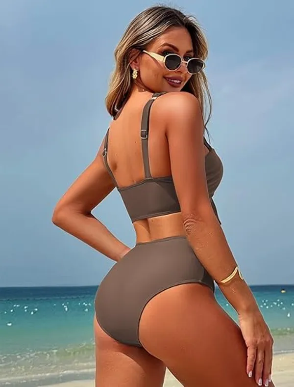 Coffee_Nylon_Premium_&_Elegant_Swimsuit_For_Women