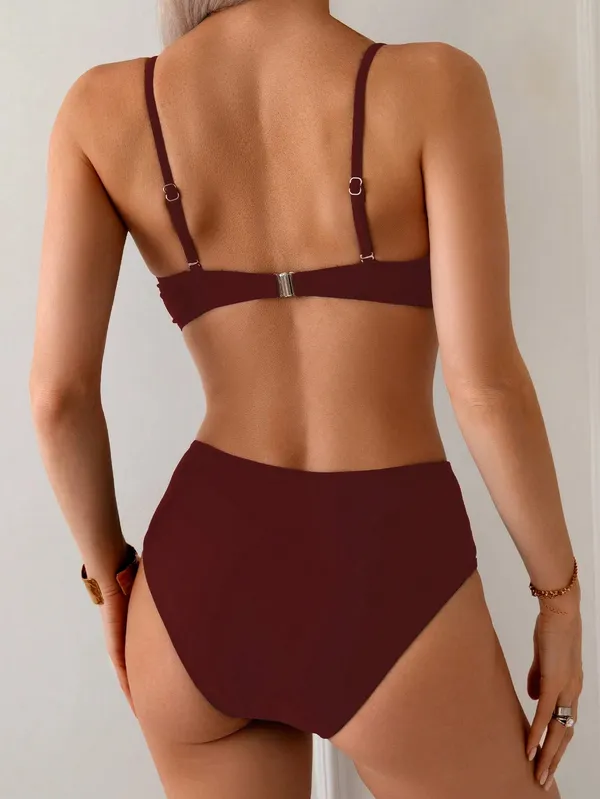 Voilet_Nylon_Premium_&_Elegant_Bikini_Set_For_Women