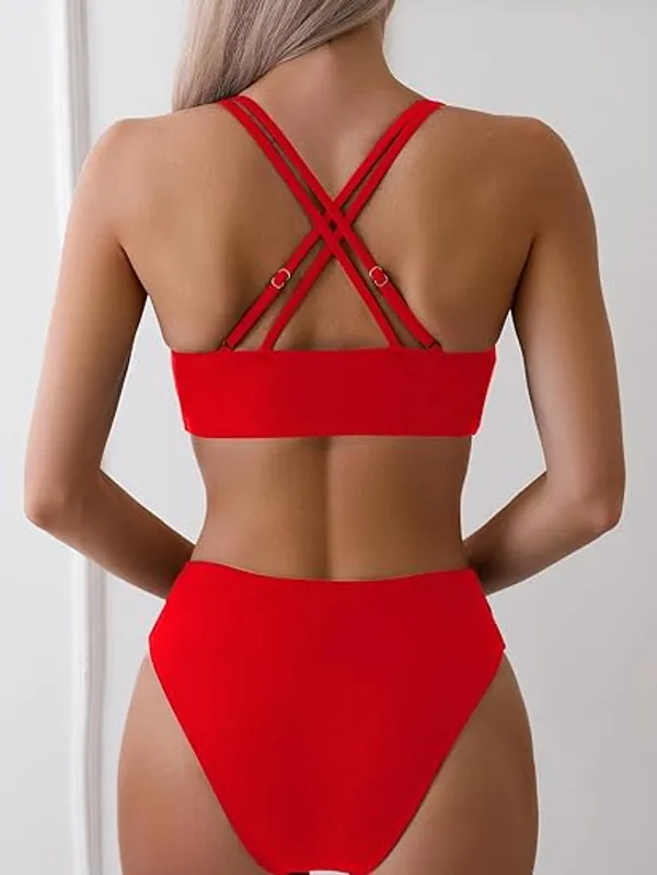 Red_Nylon_Premium_&_Elegant_Swimsuit_For_Women