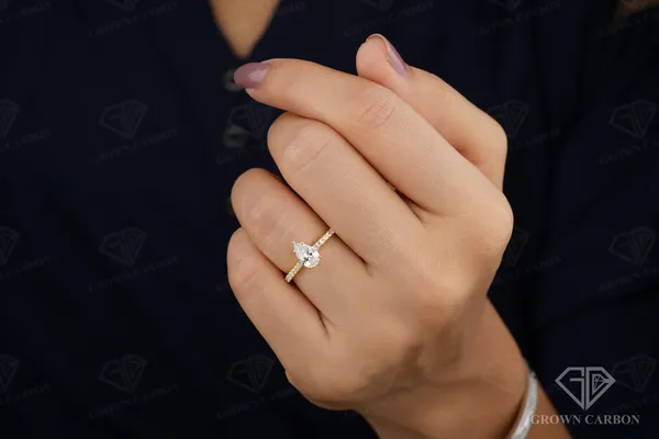 Pear_Solitaire_Ring_For_Women_|_925_Sterling_Silver_|_Moissanite_Stone