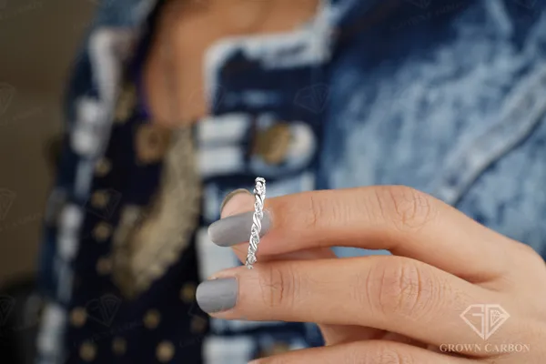 Swirl_Infinity_Ring_For_Women_|_925_Sterling_Silver_|_Moissanite_Stone