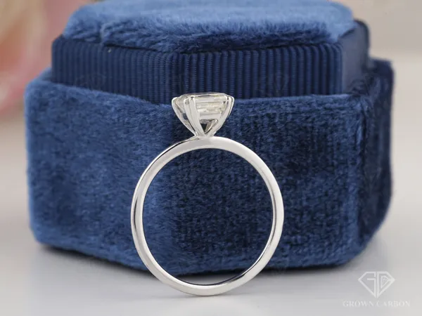 Asscher_Solitaire_Ring_For_Women_|_925_Sterling_Silver_|_Moissanite_Stone