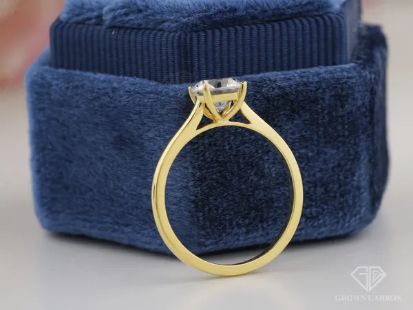 Round_Moissanite_Classic_Ring_For_Women_|_925_Sterling_Silver_|_Moissanite_Stone