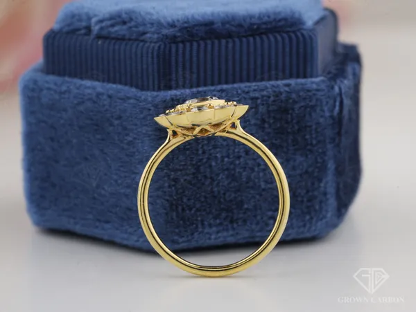 Floral_Bridal_Ring_For_Women_|_925_Sterling_Silver_|_Moissanite_Stone