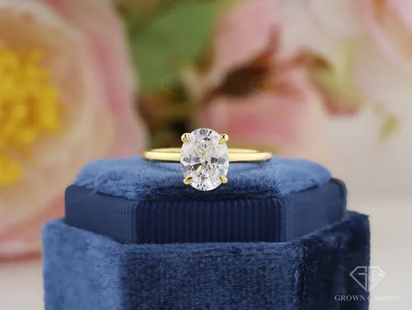 2Ct_Oval_Moissanite_Ring_For_Women_|_925_Sterling_Silver_|_Moissanite_Stone