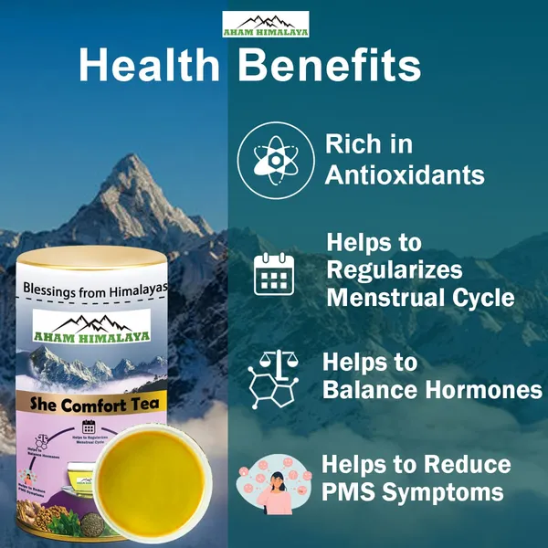 Blue_Pure_Natural_Health_Tea_|_Blend_Of_Tulsi,_Lodhra,_Spearmint,_Arjun_Chhal,_Fennel,_Fenugreek,_Shatavari,_Ginger,_Cardamom,_Cinnamon,_Lemongrass_|_Helps_To_Regularizes_Menstrual_Cycle,_Helps_To_Balance_Hormon
