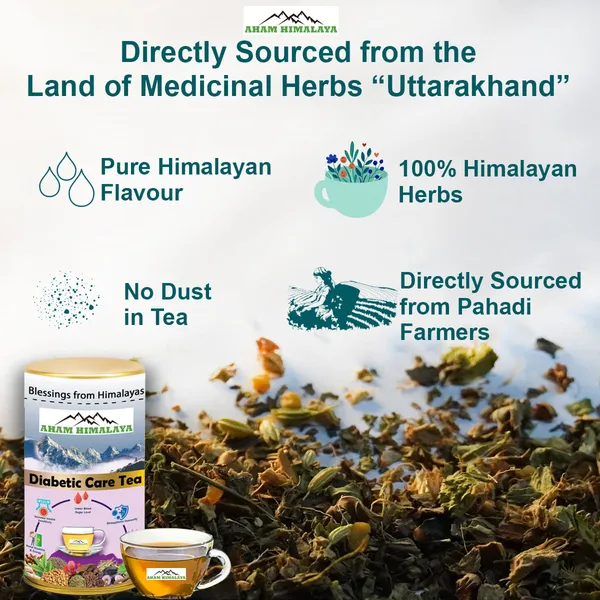 100%_Natural_Diabetic_Care_Tea_|_Blend_Of_Tulsi,_Ashwagandha,_Jamun_Seed,_Gulmahar,_Clove,_Cumin,_Vijaysar,_Lemongrass,_Fenugreek,_Giloy,_Ginger,_Cinnamon,_Fennel,_Flaxseed,_Mulethi,_Green_Tea,_Turmeric_|_Supports_Digestion,_Reduce_Acidity