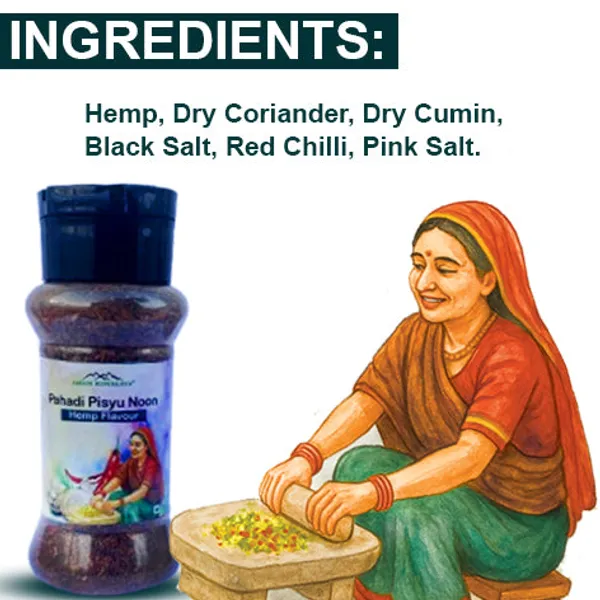 White_Pahadi_Pisyu_Noon_Hemp_Flavour_|_Blend_Of_Hemp,_Dry_Coriander,_Dry_Cumin,_Black_Salt,_Red_Chilli,_Pink_Salt_|_Help_To_Improve_Digestion,_Supports_Heart_Health