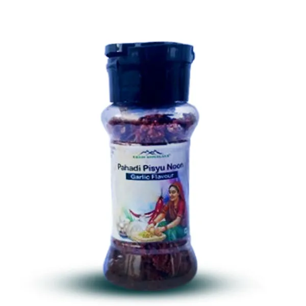 White_Pahadi_Pisyu_Noon_Garlic_Flavour_|_Blend_Of_Garlic,_Red_Chilli,_Gandhrayan,_Pepper,_Dry_Cumin,_Black_Salt,_Dry_Coriander,_Pink_Salt_|_Help_To_Improve_Digestion,_Supports_Heart_Health