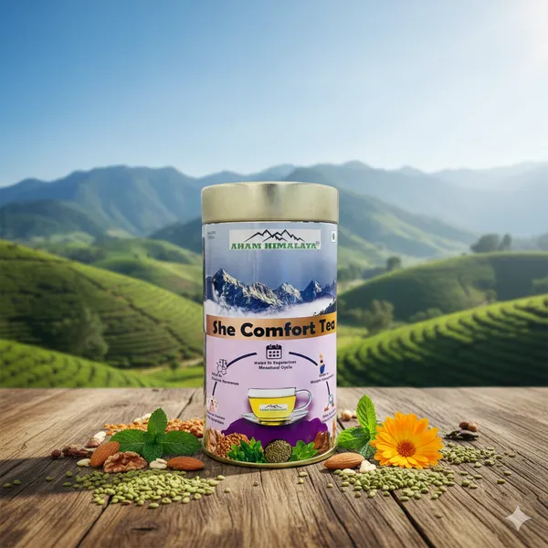 Blue_Pure_Natural_Health_Tea_|_Blend_Of_Tulsi,_Lodhra,_Spearmint,_Arjun_Chhal,_Fennel,_Fenugreek,_Shatavari,_Ginger,_Cardamom,_Cinnamon,_Lemongrass_|_Helps_To_Regularizes_Menstrual_Cycle,_Helps_To_Balance_Hormon