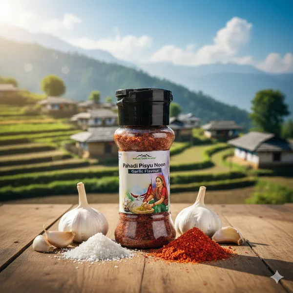 White_Pahadi_Pisyu_Noon_Garlic_Flavour_|_Blend_Of_Garlic,_Red_Chilli,_Gandhrayan,_Pepper,_Dry_Cumin,_Black_Salt,_Dry_Coriander,_Pink_Salt_|_Help_To_Improve_Digestion,_Supports_Heart_Health