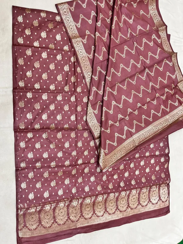 Raspberry_Glace_Butter_Silk_Premium_&_Elegant_Zari_Weaving_Unstitched_Suit_Set_With_Dupatta_For_Women