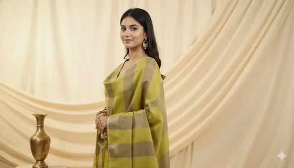 Light_Green_Chanderi_Silk_Premium_&_Elegant_Zari_Weaving_Unstitched_Suit_Set_With_Dupatta_For_Women