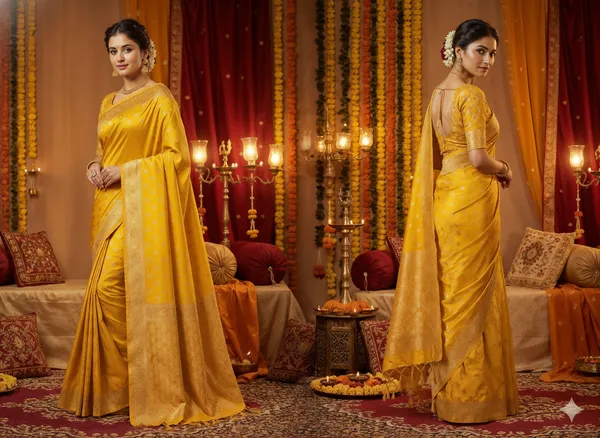 Yellow_Dola_Silk_Premium_&_Elegant_Zari_Weaving_Saree_With_Unstitched_Blouse_For_Women