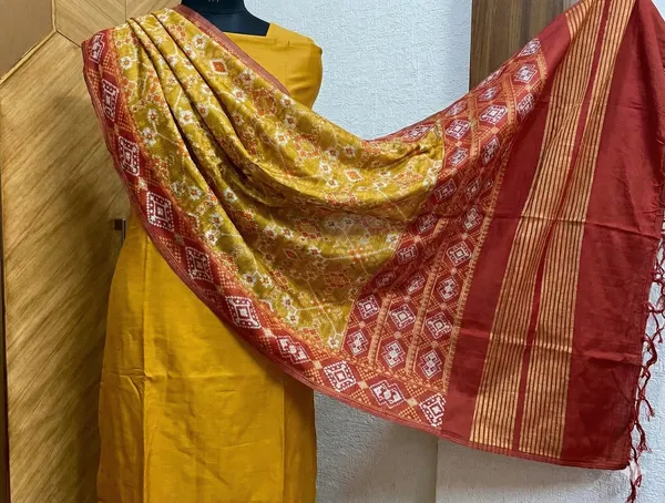Mustard_Yellow_Katan_Silk_Premium_&_Elegant_Unstitched_Suit_Set_With_Dupatta_For_Women