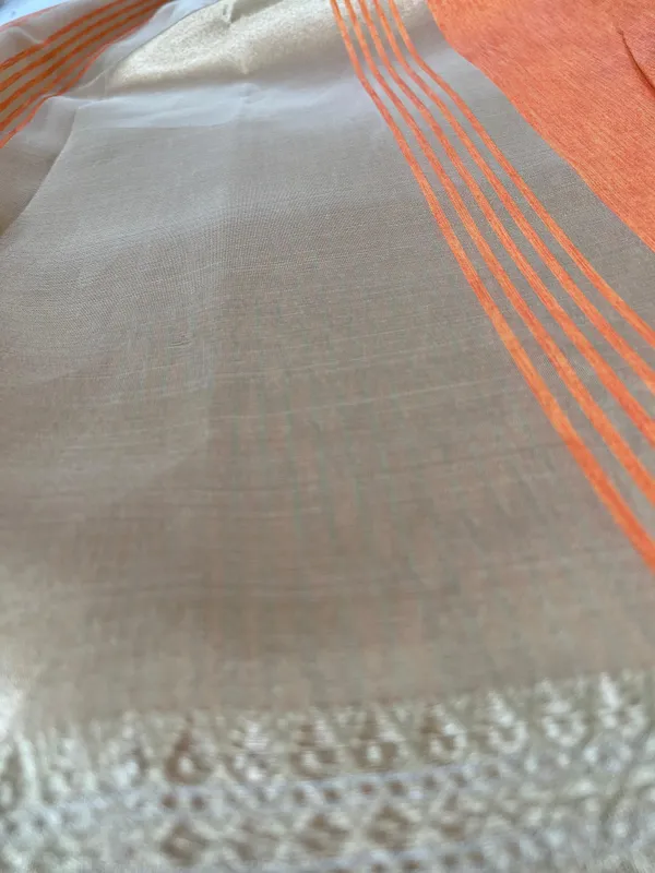 Metallic_Orange_Soft_Tissue_Silk_Premium_&_Elegant_Saree_With_Unstitched_Blouse_For_Women