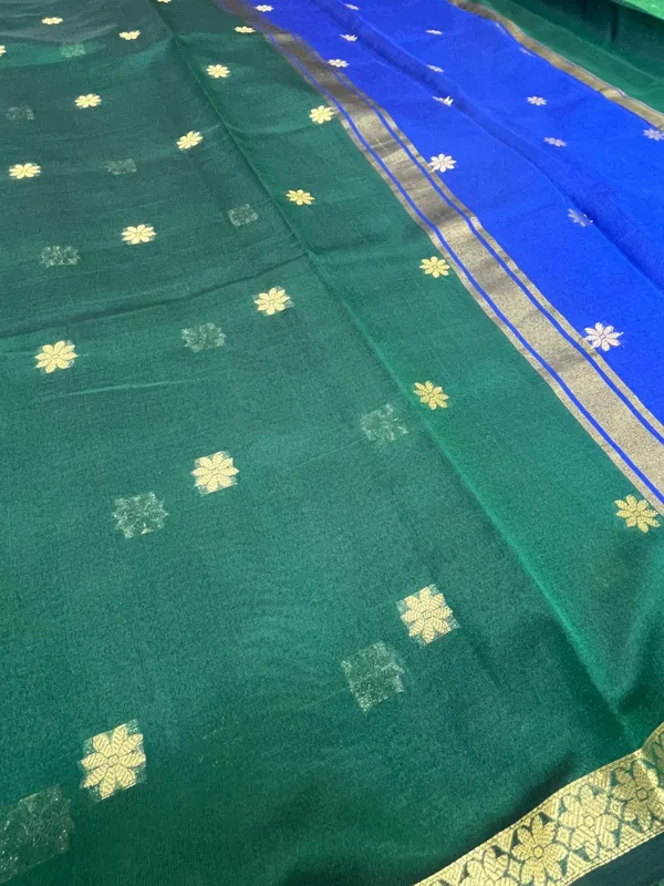 Banarasi_Cotton_Silk_Saree_|_Premium_&_Elegant_Zari_Weaving_Saree_With_Unstitched_Blouse_For_Women