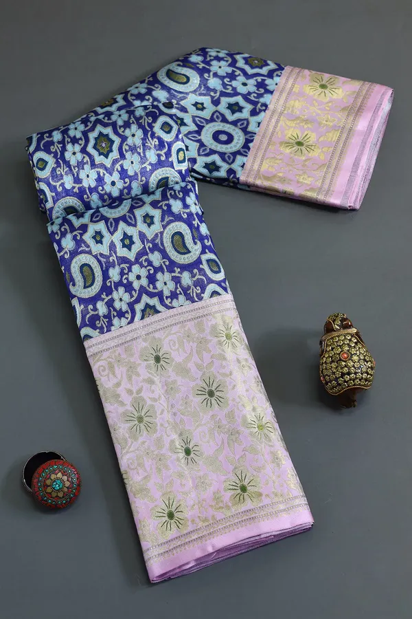 Royal_Blue_&_Lavender_Zari_Woven_Kanchipuram_Silk_Saree_with_Unstitched_Blouse