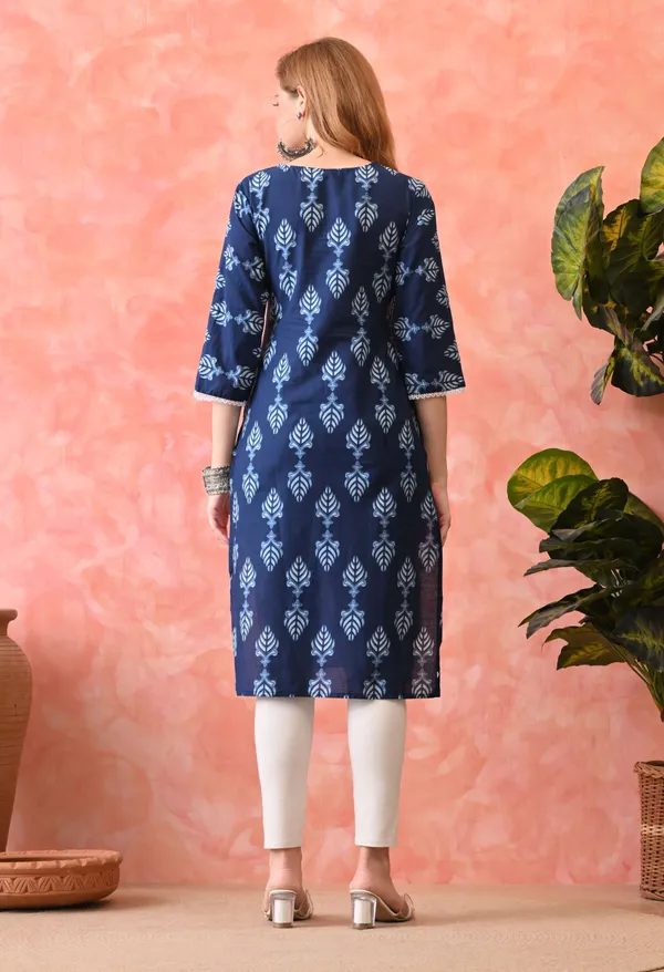 Blue_Viscose_Rayon_Printed_Kurti_|_For_Women