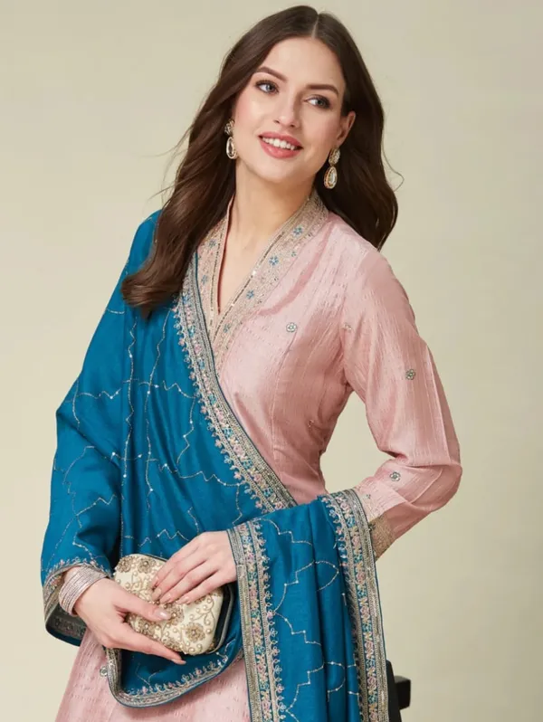 Rose_Gold_Pure_Cotton_Kurta_with_Pant_&_Dupatta_Set_|_For_Women